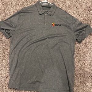 Men's Nike Golf Grey Benu Polo